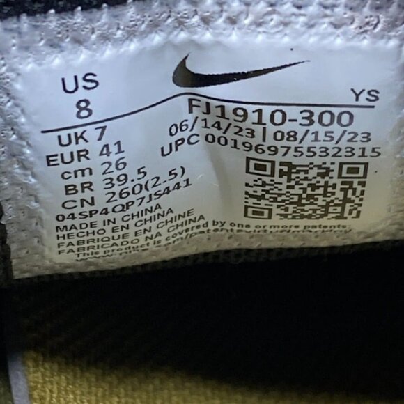 Nike Zoom Vomero 5 Pacific Moss Size 8 Men Sneakers FJ1910-300 - Picture 8 of 9